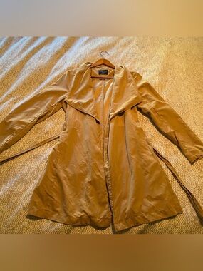 LOVE TREE Camel/Tan Lightweight Jacket, Women's - M